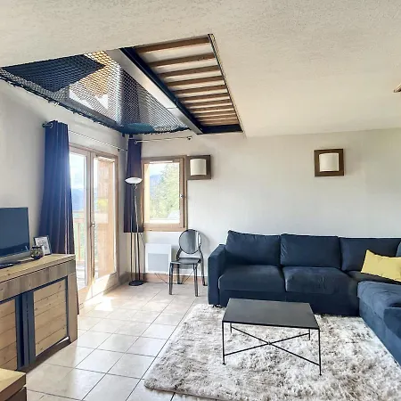 La Plagne-les Coches Vue Mont Blanc 6 Pers Piscine Sauna Appartement *