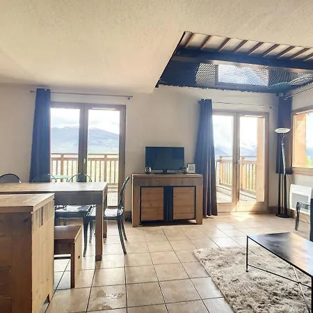 La Plagne-les Coches Vue Mont Blanc 6 Pers Piscine Sauna Apartment